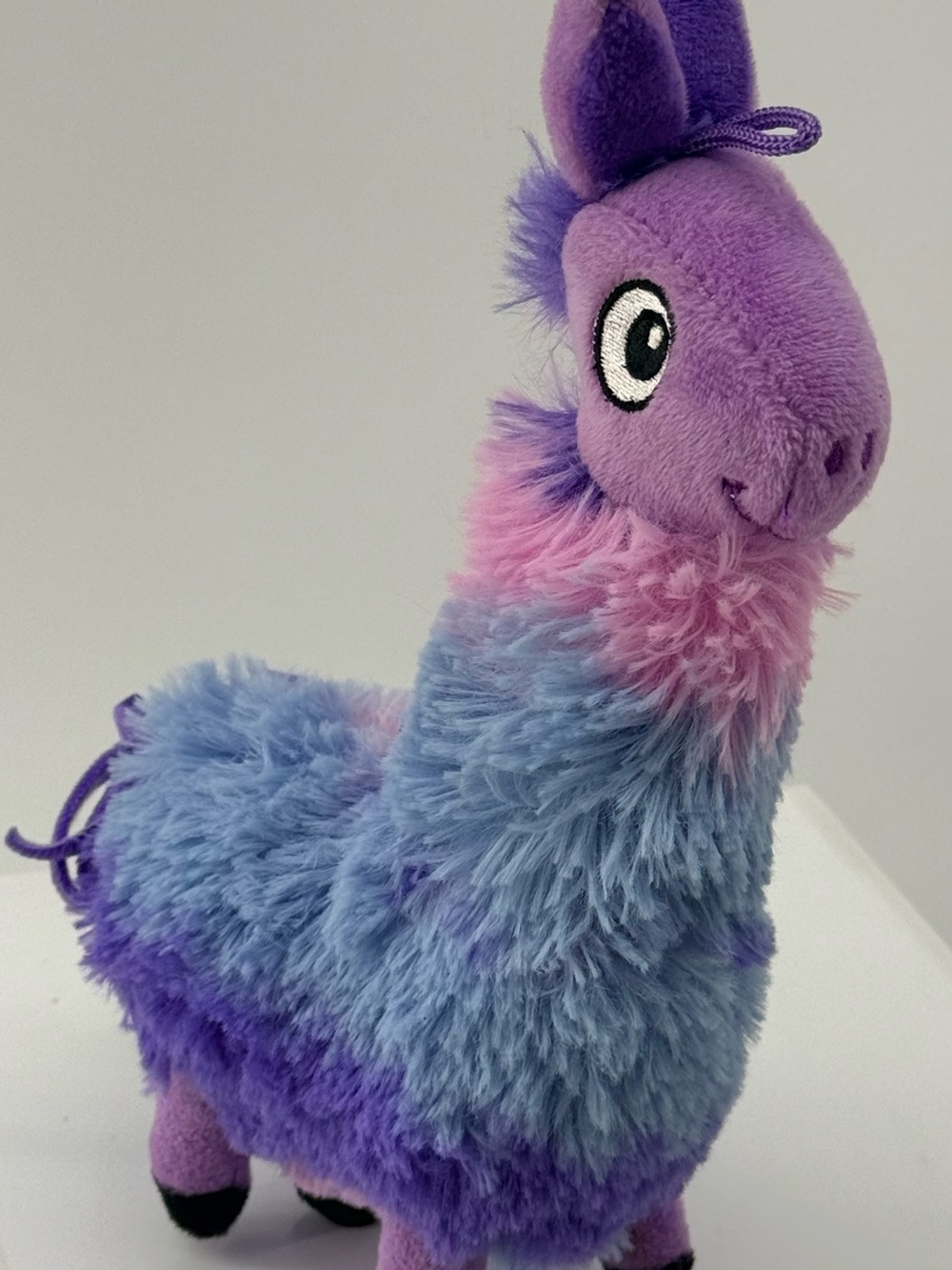 Fiesta Purple Blue Pink Llama Plush Toy